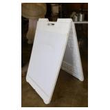 Simpo Sign II Plasticade 2-sided display sign,