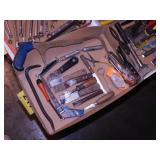 Chisels - Lockblade knife - Stapler & more