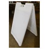 Simpo Sign II Plasticade 2-sided display sign,