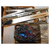 Tools - Ratchet straps - Wire - Brackets & more