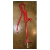 Cast iron hand water pump
