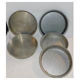 Nordicware round cake pan - Brass door mail slot