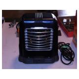 Vintage Arvin space heater, 12" tall