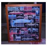 American Classic Cars framed 2000 pc jigsaw puzzle