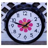 Hurst Power metal framed advertising sign clock,
