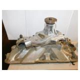 Small block Chevy aluminum high rise intake -