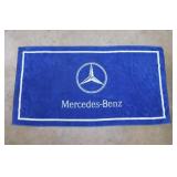 Mercedes-Benz heavy beach towel marked Belgium,