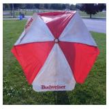 Budweiser patio table umbrella w/ tilt