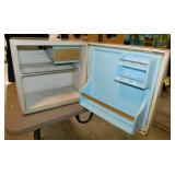 Mini refrigerator w/ freezer, 18.5" x 21" x 18"
