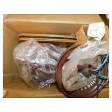 New Laguna 36" ceiling fan in box, assembly