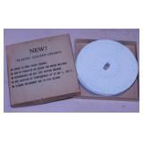 4 Vintage Sangamo Tachograph charts in box -