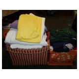 Cloth napkins w/ napkin rings - Dish towels -