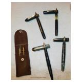 Vintage Packer & Eversharp fountain pens