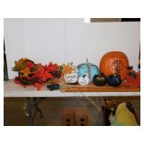 Halloween fall dï¿½cor: Pumpkins - Welcome sign -