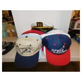 Several advertising & souvenir ball cap hats
