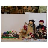 Christmas winter dï¿½cor: Vintage handmade egg