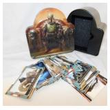 Topps cards Book of Boba Fett in original tin