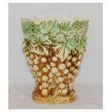 1950's McCoy Pottery Grapevine & Leaf vase,