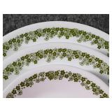 1972 Corelle Spring Blossom Crazy Daisy dinnerware