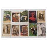 Postcards: 15 humorous - 14 people / kids