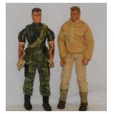 5 GI Joe articulated action figure dolls