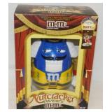 New M&M's Blue Nutcracker Sweet candy dispenser in