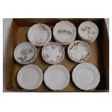 27 antique porcelain butter pats
