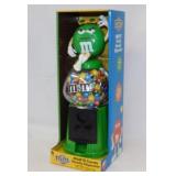 New M&M's Green Lady Novelty Coin Bank Candy
