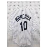 Chicago White Sox Yoan Moncada #10 baseball jersey