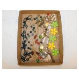 Flat of necklaces