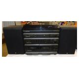 GE integrated stereo system model 11-2017A,