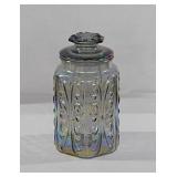 1970's LE Smith Atterbury Scroll carnival glass