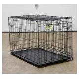 Folding double door pet dog crate, 36' x 22' x 24'