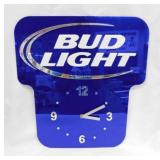 2006 Anheuser Busch Bud Light beer bar clock sign,