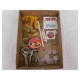 Flat of advertising: Beer church keys - Mountain