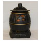 1950's McCoy Pottery Pot Bellied Stove cookie jar,