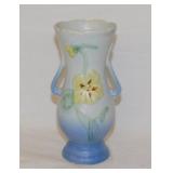 1930's Weller Pottery Blue Panella vase,