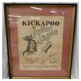 Vintage Kickapoo Indian Sagwa Natures Remedy