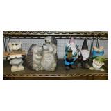 Garden yard art statues: Welcome bear, 12' tall -