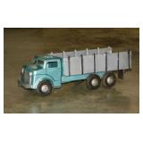 Rare 1940's Lumar metal toy truck, 18' long