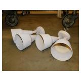 Two Maxim Lighting double light outdoor