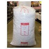 Bag of Uline packing peanuts, 50' tall