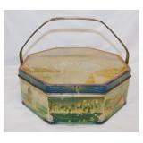 Loose-Wiles Sunshine Biscuit Co. tin full of