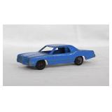 Tootsietoy 1969 Ford LTD car w/ hitch, 4 3/4" long