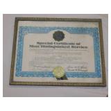 3 vintage Ogden Illinois American Legion Charter