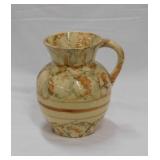 Antique chicken wire pattern spongeware
