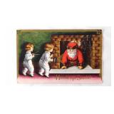 10 antique Christmas & New Year postcards,