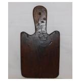 Antique primitive carved wood honeycomb hive