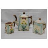 Late 1800"s Shorter & Boulton ? Majolica pottery