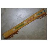 Native American Indian hand crafted belt with